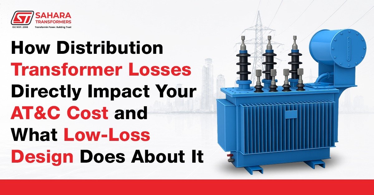 How Distribution Transformer Losses Directly Impact Your AT&C Cost and What Low-Loss Design Does About It
